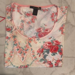 Just Cavalli flower top
